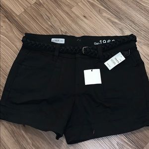 Gap black jean shorts brand new with tags